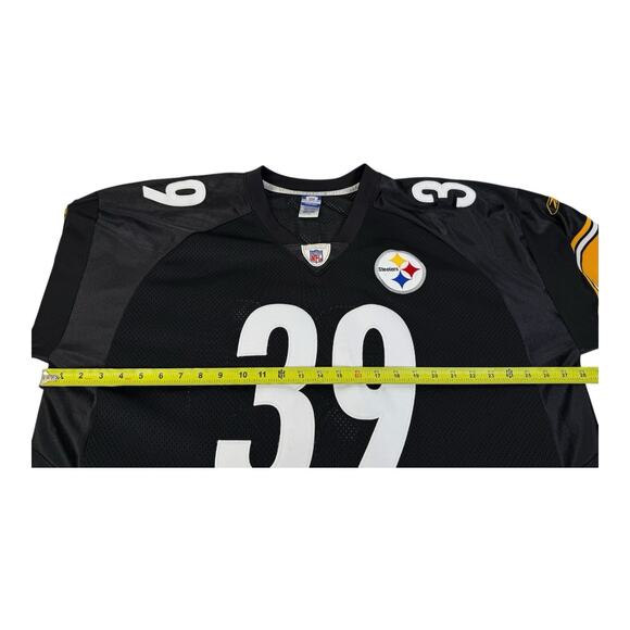 PITTSBURGH STEELERS REEBOK WILLIE PARKER #39 JERSEY -Size 54 - SEWN/STITCH - Picture 12 of 15